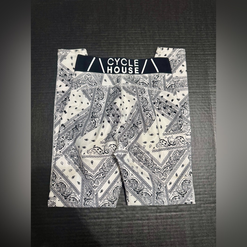 Cycle House Paisley Athletic Leggings